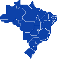Mapa de abrangência nacional ETVC